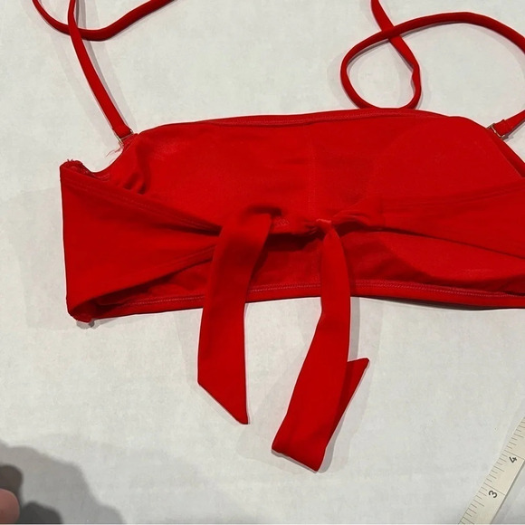Xhilaration Bikini / Swim Top RED Women’s Size XL - Picture 2 of 7